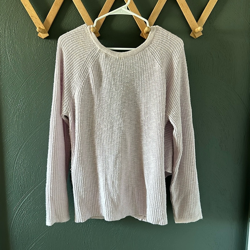 Open Back Aerie Sweater, Size Large